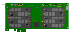ПЛАТА РАСШИРЕНИЯ 10xM.2 NVMe PCIe